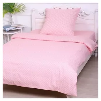 Постельное бельё 1,5сп вестерн пудровый, 150х210см, 150х210см, 70х70 см, бязь, 120 г/м, 100% хлопок