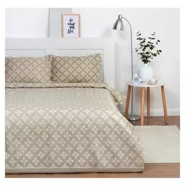 Постельное бельё 2 сп экономь и Я «Цветок удачи» 173х215см, 175х214см, 50х70см-2 шт, 60 г/м2, микрофибра