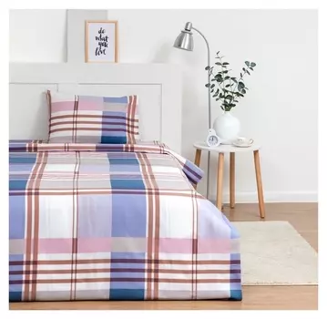 Постельное бельё 2 сп экономь и Я "Лабиринт" 173х215см, 175х214см, 50х70см-2шт, 60 г/м2, микрофибра