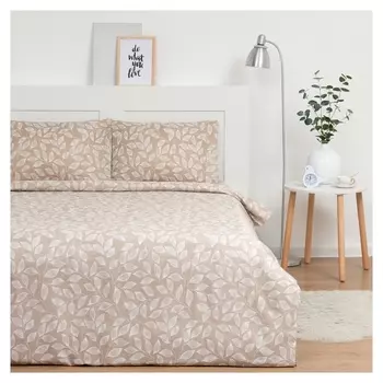 Постельное бельё 2 сп экономь и Я «Осенние листья» 173х215см, 175х214см, 50х70см-2шт, 60г/м2, микрофибра