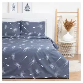 Постельное бельё 2 сп Lovelife «Одуванчики» пододеяльник 180х217 см+наволочка 50х70 см-2шт, поплин, 125 г