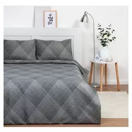 Постельное бельё 2сп экономь и Я "Серая геометрия" 173х215см, 175х214см, 50х70см-2 шт, 60г/м2 микрофибра