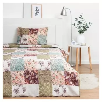 Постельное бельё экономь и Я 1,5 сп Fleur 143х215 см, 145х214 см, 50х70 см-1шт, 60 г/м2, микрофибра