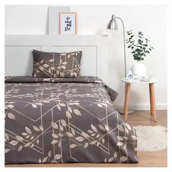 Постельное бельё экономь и Я 1, 5 сп «Листопад» 143х215см, 145х214 см, 50х70см-1шт, 60 г/м2, микрофибра