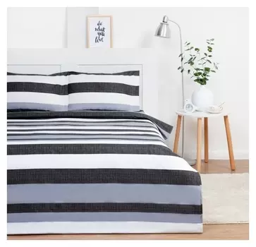 Постельное бельё экономь и Я 1,5 сп «Полосы» 143х215 см, 150х215 см, 50х70 см-2шт