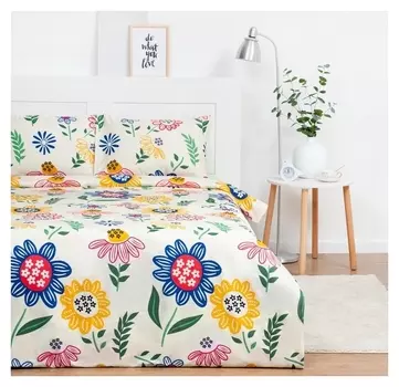 Постельное бельё экономь и Я 1,5 сп Summer 143х215 см, 150х215 см, 50х70 см-2шт