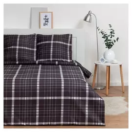 Постельное бельё экономь и Я 2 сп «Клетка» (Вид 2) 175х215 см, 200х215 см, 70х70 см-2 шт, полисатин, 80 г/м²