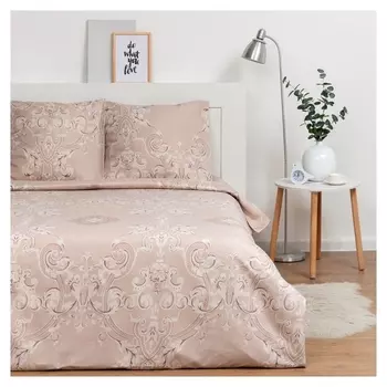 Постельное бельё экономь и Я 2 сп «Нежное утро» 175х215 см, 200х215 см, 70х70 см-2 шт, полисатин, 80 г/м²