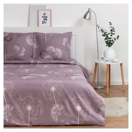 Постельное бельё экономь и Я 2 сп «Одуванчики» 175х215 см, 200х215 см, 70х70 см-2 шт, полисатин, 80 г/м²