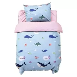 Постельное бельё беби Lovelife «Подводный мир» 112х147 см, 60х120+20 см, 40х60 см