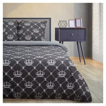 Постельное бельё "Этель" евро Crown 200х217 см, 220х240 см, 70х70 см -2 шт, бязь