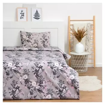 Постельное бельё Lovelife 1.5 сп «Цветы полевые» 147х210, 150х215, 50х70 -1 шт, 100% хлопок, бязь120г/м2