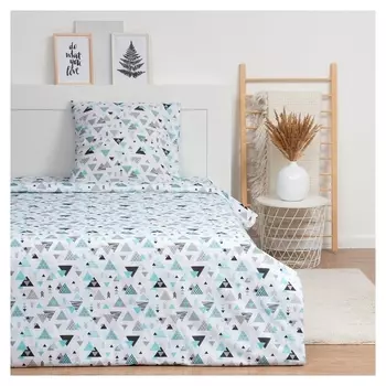 Постельное бельё "Lovelife" 1.5 сп Geometry 147*210,150*215,70*70-1 шт,100% хлопок,бязь 120г/м2