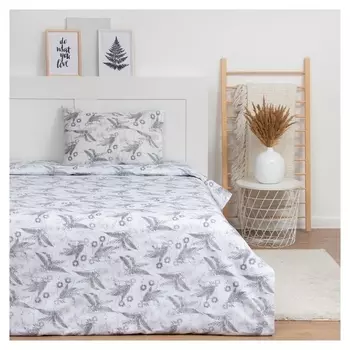 Постельное бельё "Lovelife" 1.5 сп Organic 147*210,150*215,50*70-1 шт,100% хлопок,бязь 120г/м2