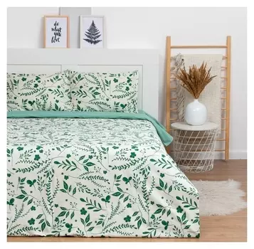 Постельное бельё Lovelife 1,5сп «Лесная баллада» 143х215 см, 150х225 см, 50х70 см-2шт,100%хлопок,сатин,125г/м²
