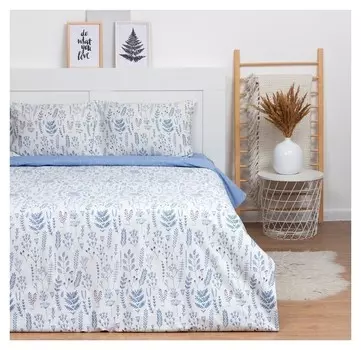 Постельное бельё Lovelife 1,5сп «Нежная ночь» 143х215 см, 150х225 см, 50х70 см-2шт,100%хлопок,сатин,125г/м²