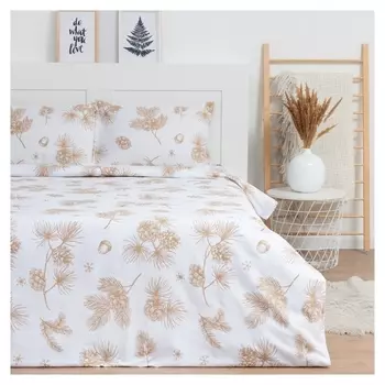 Постельное бельё Lovelife 1,5сп «Шишки» 143х215 см, 150х225 см, 50х70 см-2шт, 100%хлопок, сатин