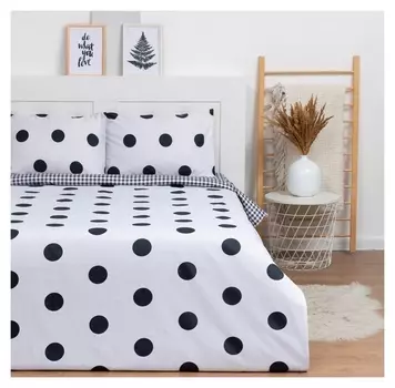 Постельное бельё Lovelife 2сп Circles 175х215 см, 200х225 см, 50х70 см-2шт,100%хлопок,сатин,125г/м