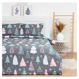 Постельное бельё Lovelife 2сп «Елочки» 175х215 см, 200х225 см, 50х70 см-2шт, 100%хлопок, сатин