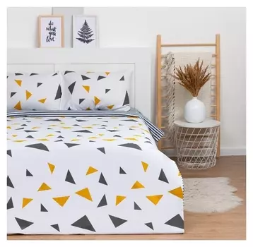 Постельное бельё Lovelife 2сп «Иллюзия» 175х215 см, 200х225 см, 50х70 см-2шт,100%хлопок,сатин,125г/м