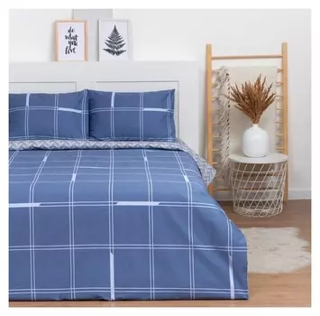 Постельное бельё Lovelife евро «Лофт» 200х217 см, 225х240 см, 50х70см-2шт,100%хлопок,сатин,125г/м²