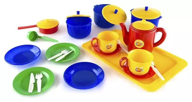 Посуда для кукол "Хозяюшка"
