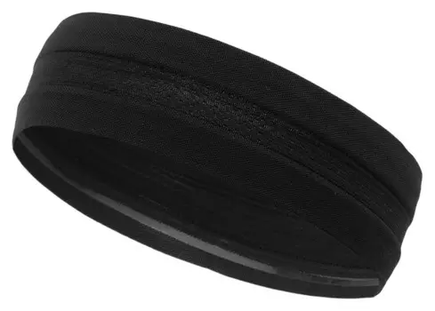 Повязка на голову, цвет черный