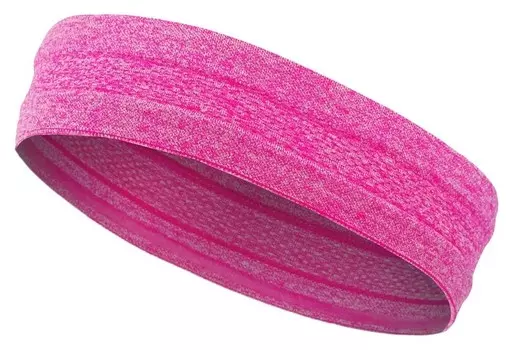 Повязка на голову, цвет розовый
