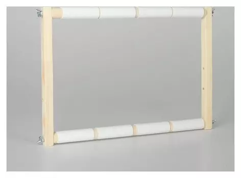 Пяльцы-рамка для вышивания, 30 × 40 см, цвет светлое дерево