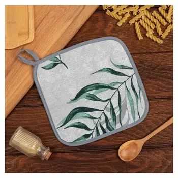 Прихватка "Доляна" Tropics 19х19 см, 100% хл, ватин 250г/м2