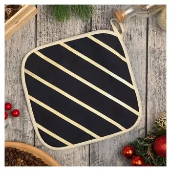 Прихватка Golden Lines 19х19см, 100% хл, саржа 190 гр/м2, ватин 250г/м2