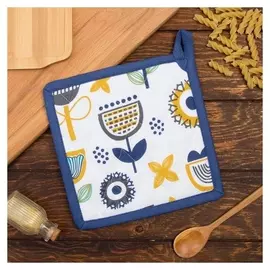 Прихватка "Эклектика" 20х20см, 130 гр/м2, 100% хлопок