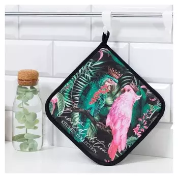 Прихватка "Limited Edition" 19х19 саржа,100% х/л,ватин 250г/м2