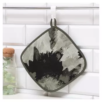 Прихватка "Real Hero" 19х19 репс, 100% х/л,ватин 250г/м2