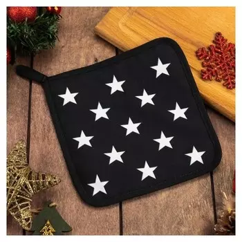 Прихватка "Stars" 17х17см,35% х/л,65% п/э,ватин