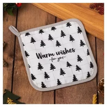 Прихватка Warm Wishes 17х17см,35% х/л,65% п/э,ватин 250г/м2
