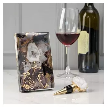 Пробка для вина "Белая", 11,5 х 3,8 см