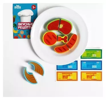 Продукты на липучке. мясо