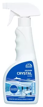 Профхим для стекл-зеркал поверхн,мытьё Dolphin/crystal (D019), 0,5л_т/р