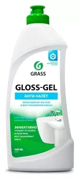 Профхим сантех сл/кисл для деликат ухода за акрил-мет Grass/gloss Gel, 0,5л