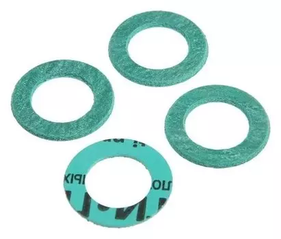 Прокладка "Симтек" 1", 30 X 19 X 2 мм, безасбестовый паронит, набор 4 шт.