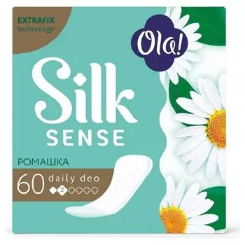 Прокладки ежедневные гигиенические Ромашка Daily Deo (Количество 60 шт)