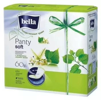 Прокладки ежедневные с экстрактом липового цвета Panty Soft (Количество 20 шт)