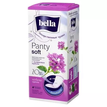 Прокладки ежедневные с экстрактом вербены Panty Soft (Количество 20 шт)