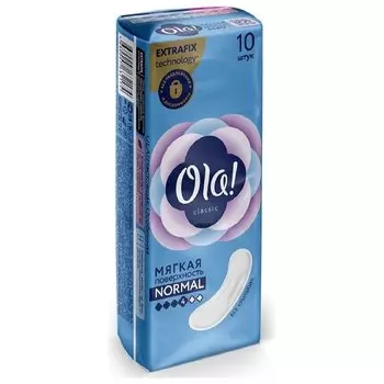 Прокладки гигиенические без крылышек мягкая поверхность Classic Normal (Количество 20 шт)