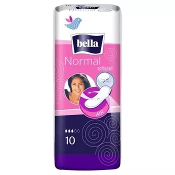 Прокладки женские впитывающие Normal (Количество 10 шт)
