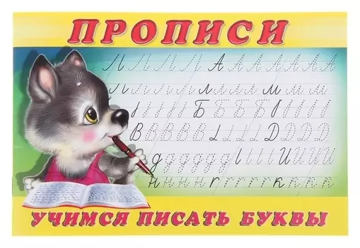 Пропись «Учимся писать буквы»