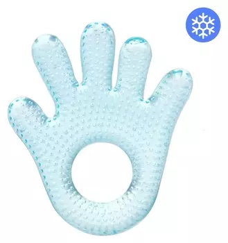 Прорезыватель охлаждающий Ладошка, рельефный