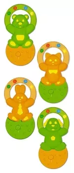 Прорезыватель-погремушка Жонглер