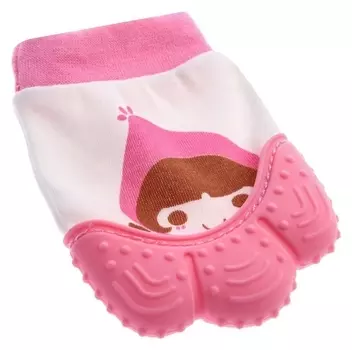 Прорезыватель рукавичка Девочка в шапочке